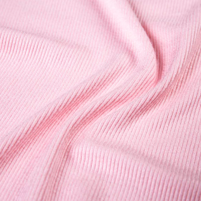 2x2 Rayon Stretch Rib kötött szövet